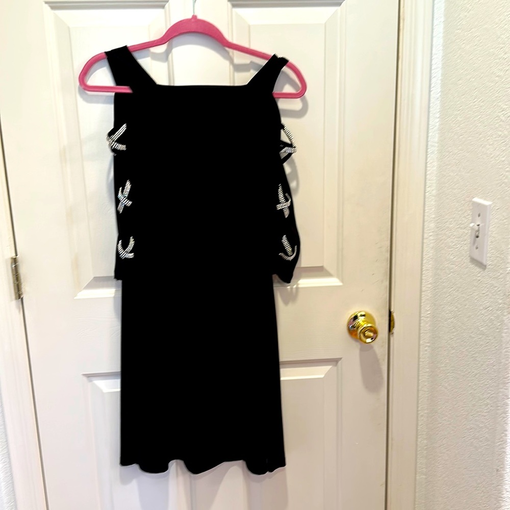 Dress casual night wear black